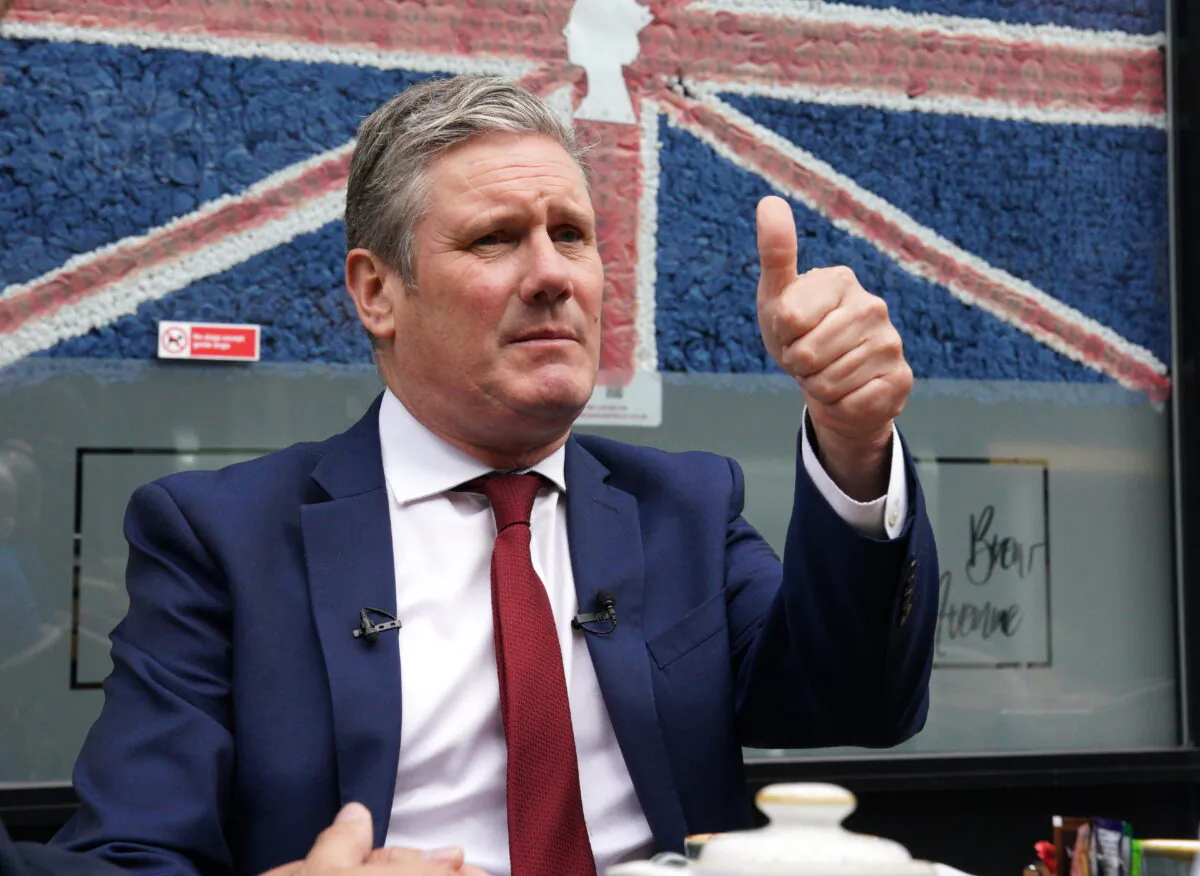 Labour Party leader Sir Keir Starmer is pictured in July 2022. (Peter Byrne/PA)
