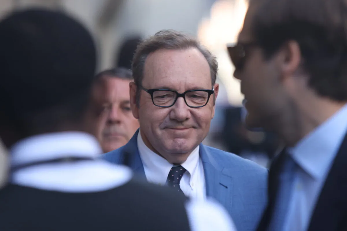 Actor Kevin Spacey arrives at the Old Bailey in London (James Manning/PA)