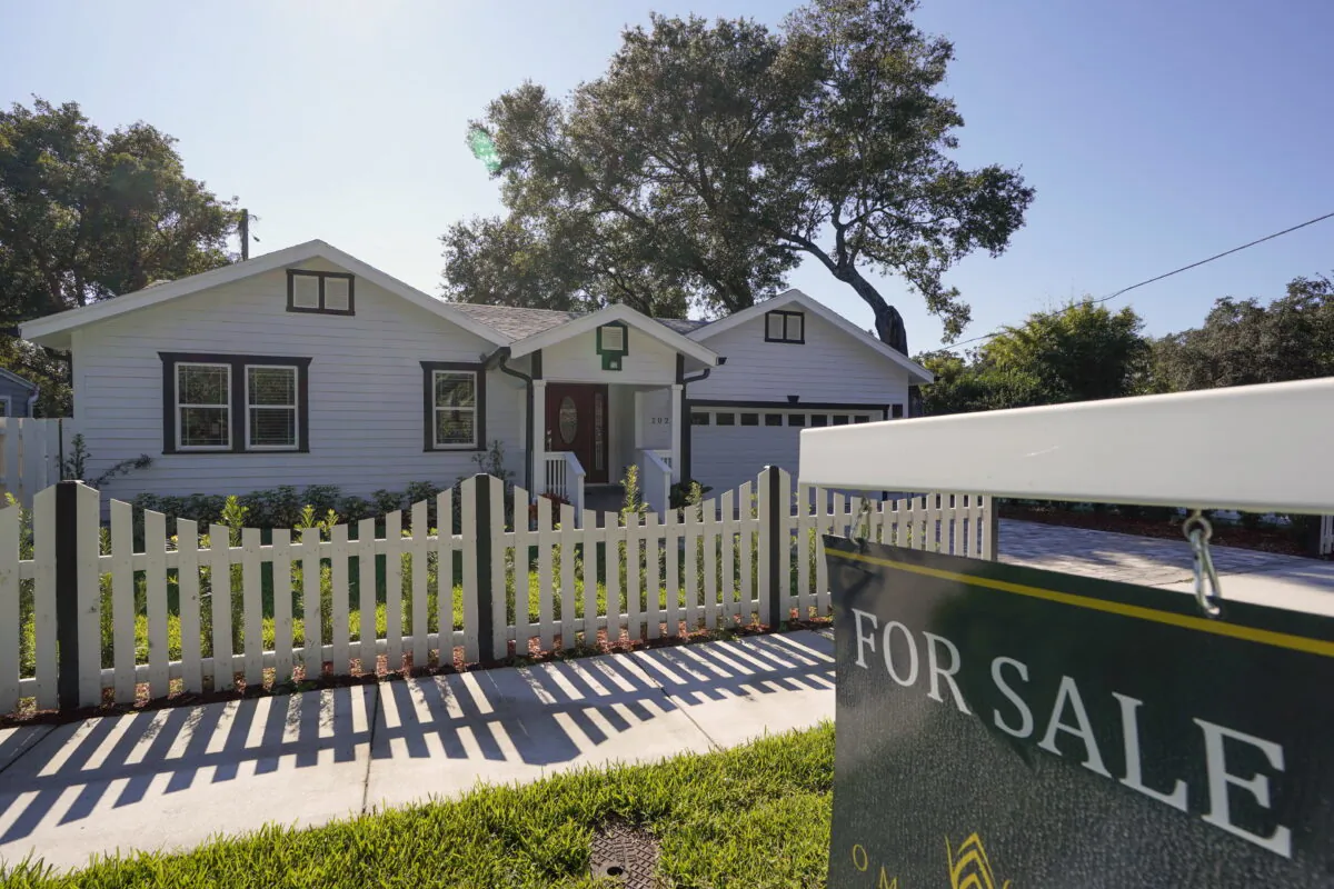 A home for sale is seen in Orlando, Fla., on Dec. 8, 2020. (AP Photo/John Raoux, File)