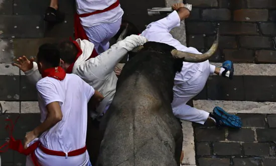 Pamplona Says No One Gored After All on 3rd Day of Bull Run