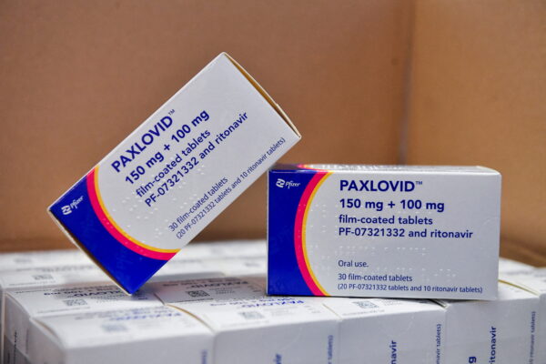 COVID-19 Paxlovid pill