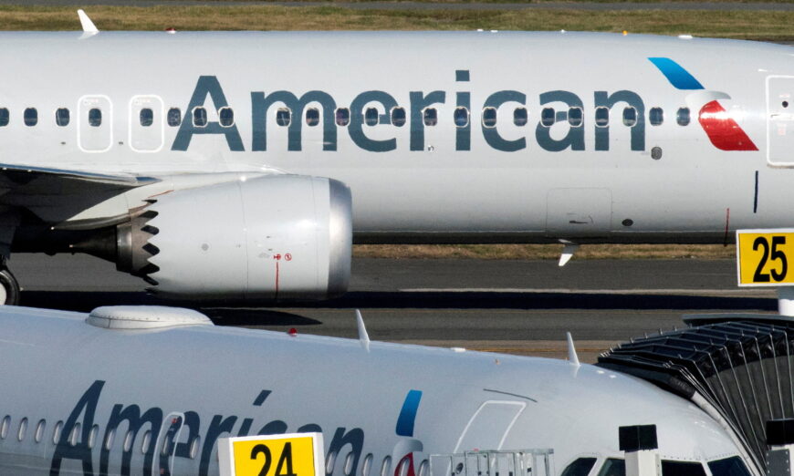 American Airlines sues online platform over deceptive ticketing.