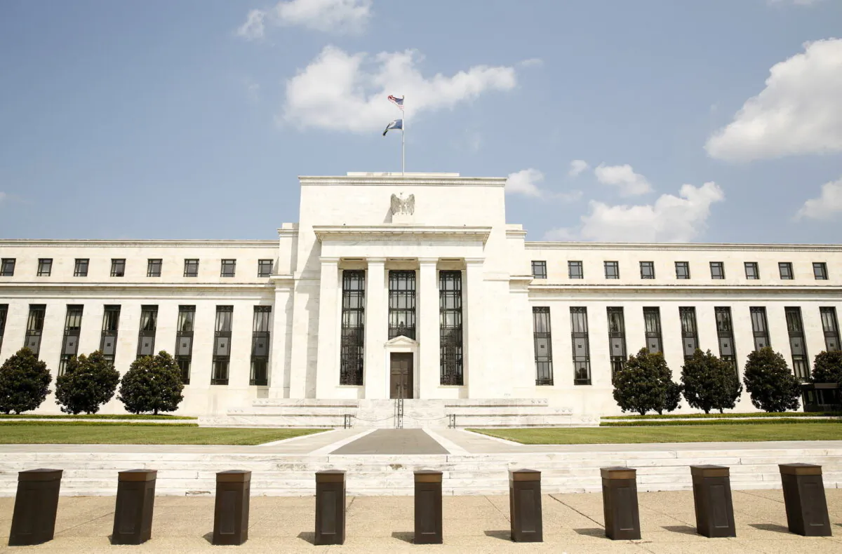 The Federal Reserve building in Washington on Sept. 1, 2015. (Kevin Lamarque/Reuters)