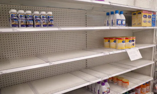 Baby Formula Stocks Remain Low Despite Biden Admin Operation