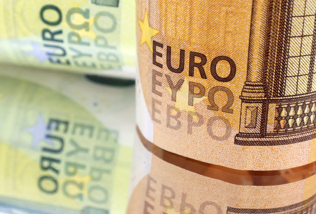 Euro banknotes are seen in this illustration taken on July 17, 2022. (Dado Ruvic/Illustration/Reuters)
