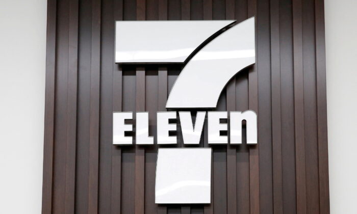 The logo of 7-Eleven is seen at a 7-Eleven convenience store in Tokyo, on Dec. 6, 2017. (Toru Hanai/Reuters)