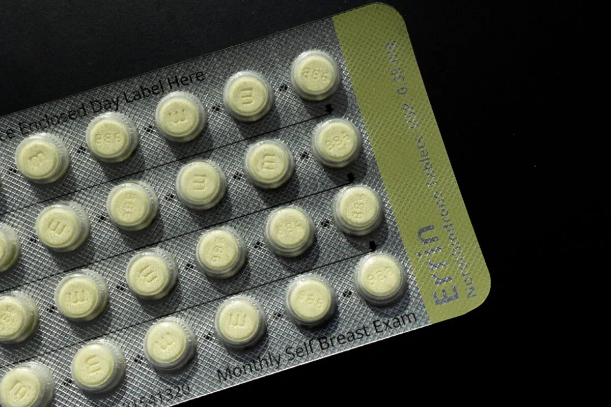 A pack of birth control pills in this illustration picture taken in Philadelphia on July 11, 2022. (Hannah Beier/Illustration/Reuters)