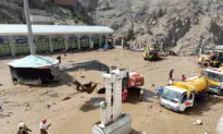 Rescuers Search for Landslide and Flood Victims After Heavy Rain in Iran