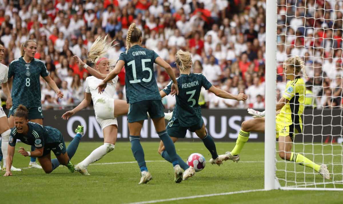 Women's Euro 2022 final, England v Germany