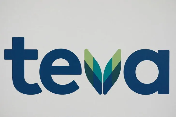 The logo of Teva Pharmaceutical Industries is seen in Tel Aviv, Israel, on Feb. 19, 2019. (Amir Cohen/Reuters)