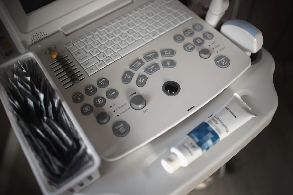 An ultrasound in a clinic in Indiana in a file image. (Scott Olson/Getty Images)