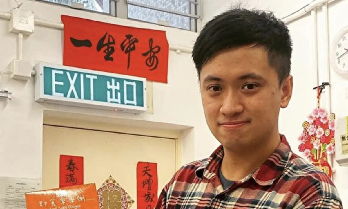 Former Kwai Tsing District Councilor, Daniel Kwok Tsz-kin warns fled Hongkongers: Do not go back to Hong Kong. (Courtesy of Daniel Kwok)