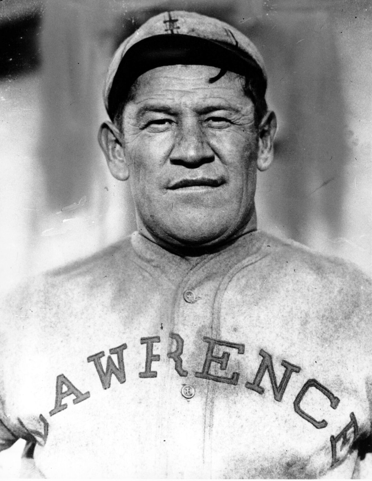 Jim Thorpe in a baseball uniform