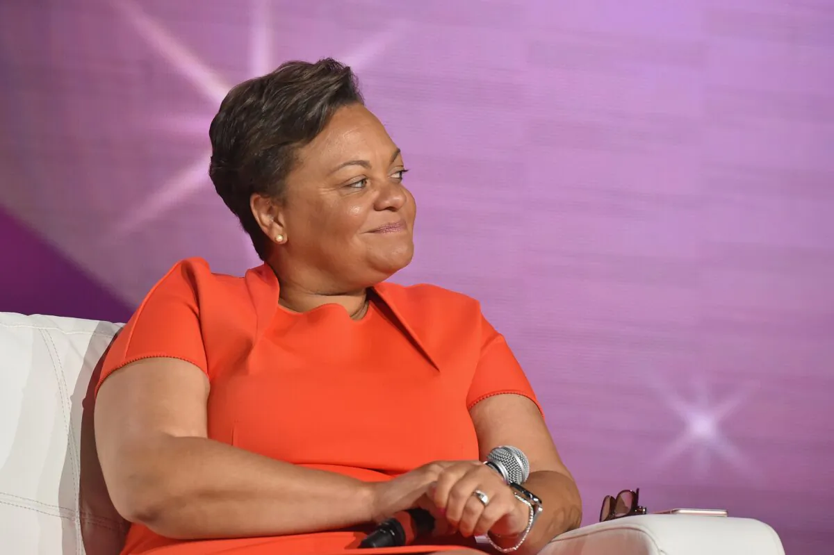 Louisiana state Sen. Karen Carter Peterson speaks onstage at the 2016 ESSENCE Festival Presented By Coca-Cola at Ernest N. Morial Convention Center in New Orleans on July 1, 2016. (Paras Griffin/Getty Images for 2016 Essence Festival)
