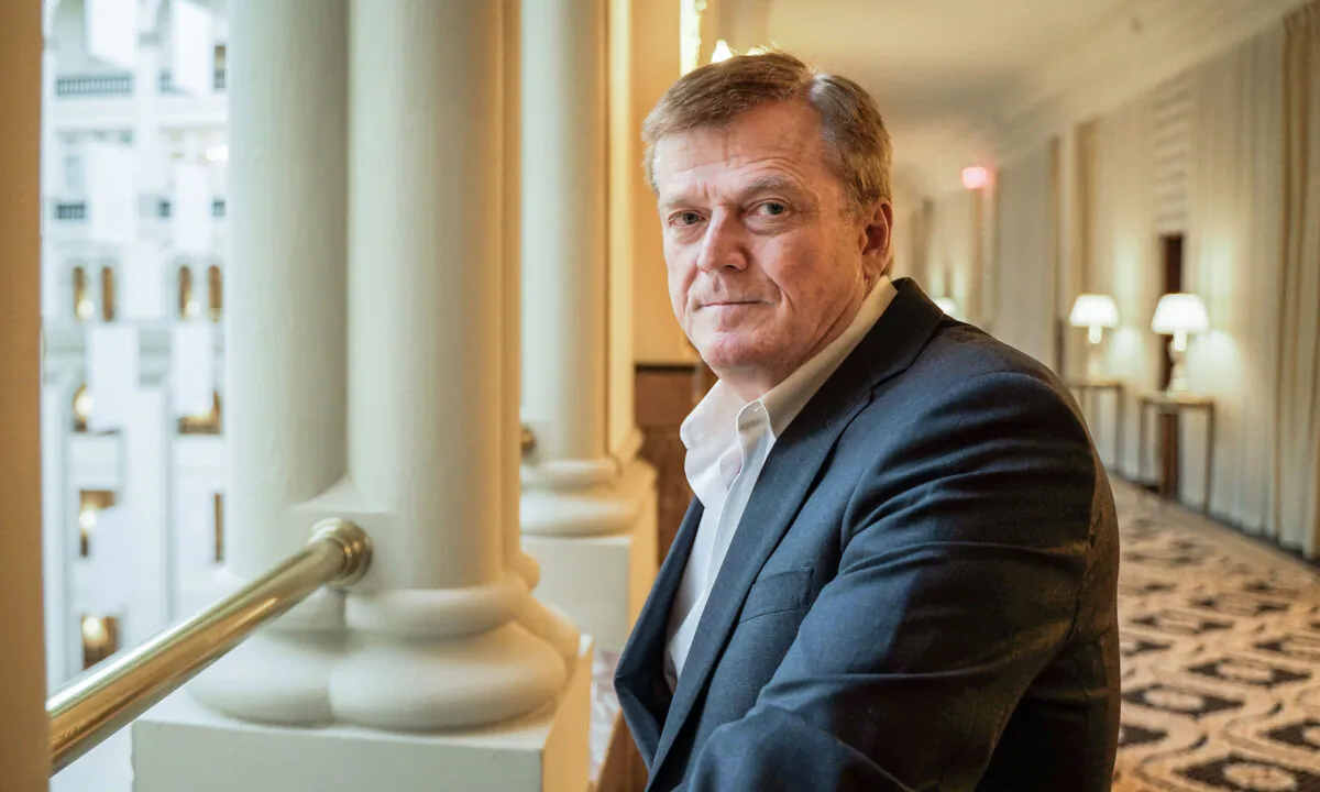 Patrick Byrne in Washington, DC, on Dec. 15, 2020. (Samira Bouaou/The Epoch Times)