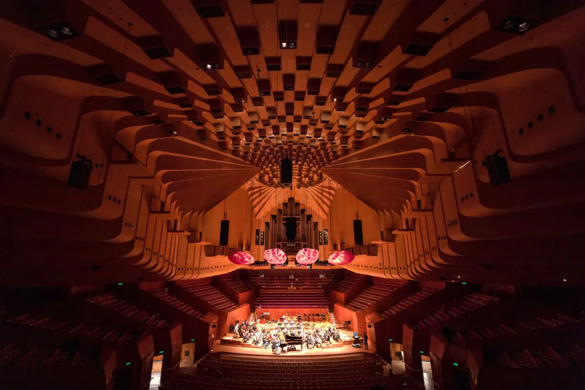 Concert Hall at the Sydney Opera House on July 14, 2022. (Daniel Boud)