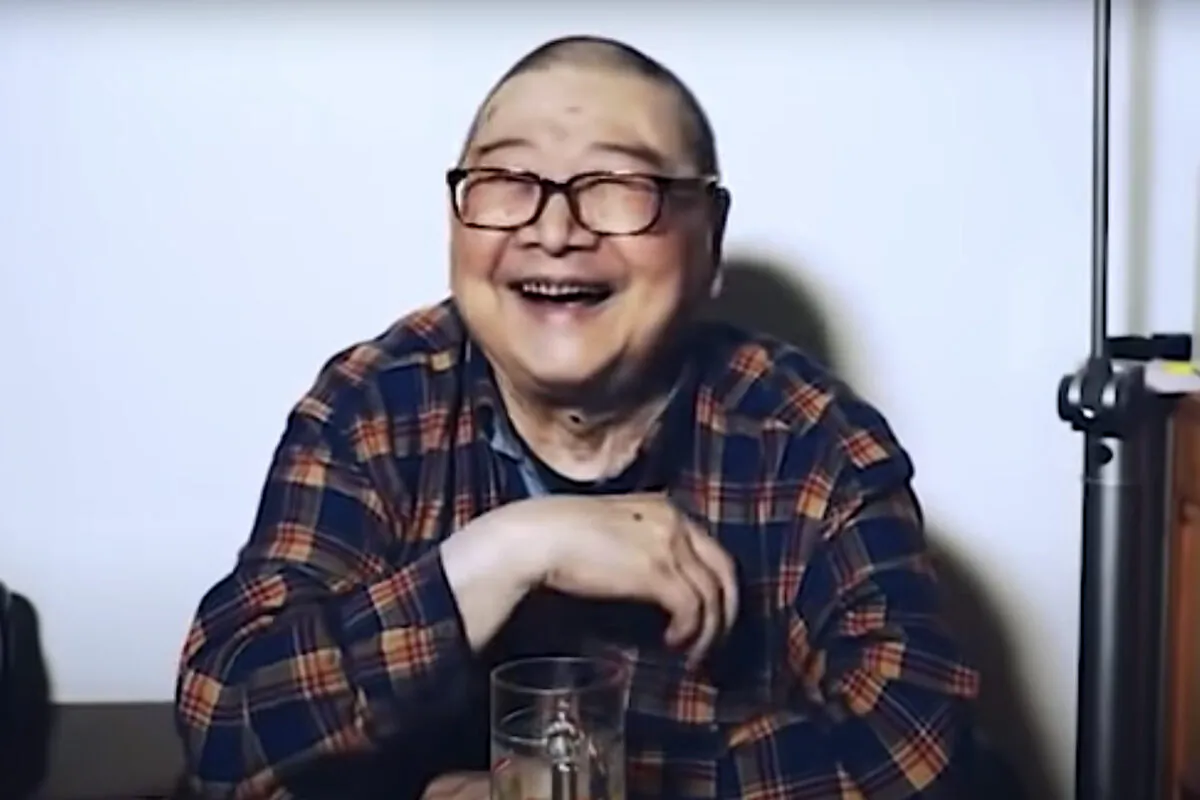 Ni Kuang was interviewed by Apple Daily in Hong Kong on Sept 13, 2019. (Screenshot via YouTube/Apple Daily). 