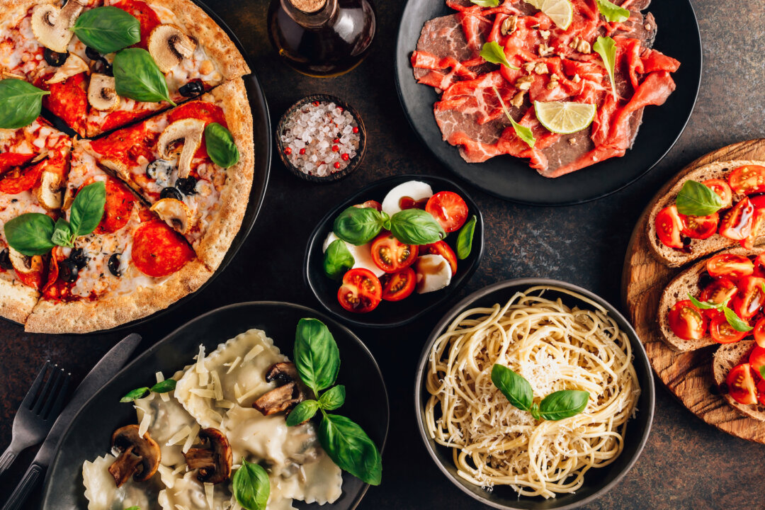Versatile, fragrant basil for lowering blood pressure is a great addition to many culinary favorites.  (By (Julia Mikhaylova/Shutterstock)