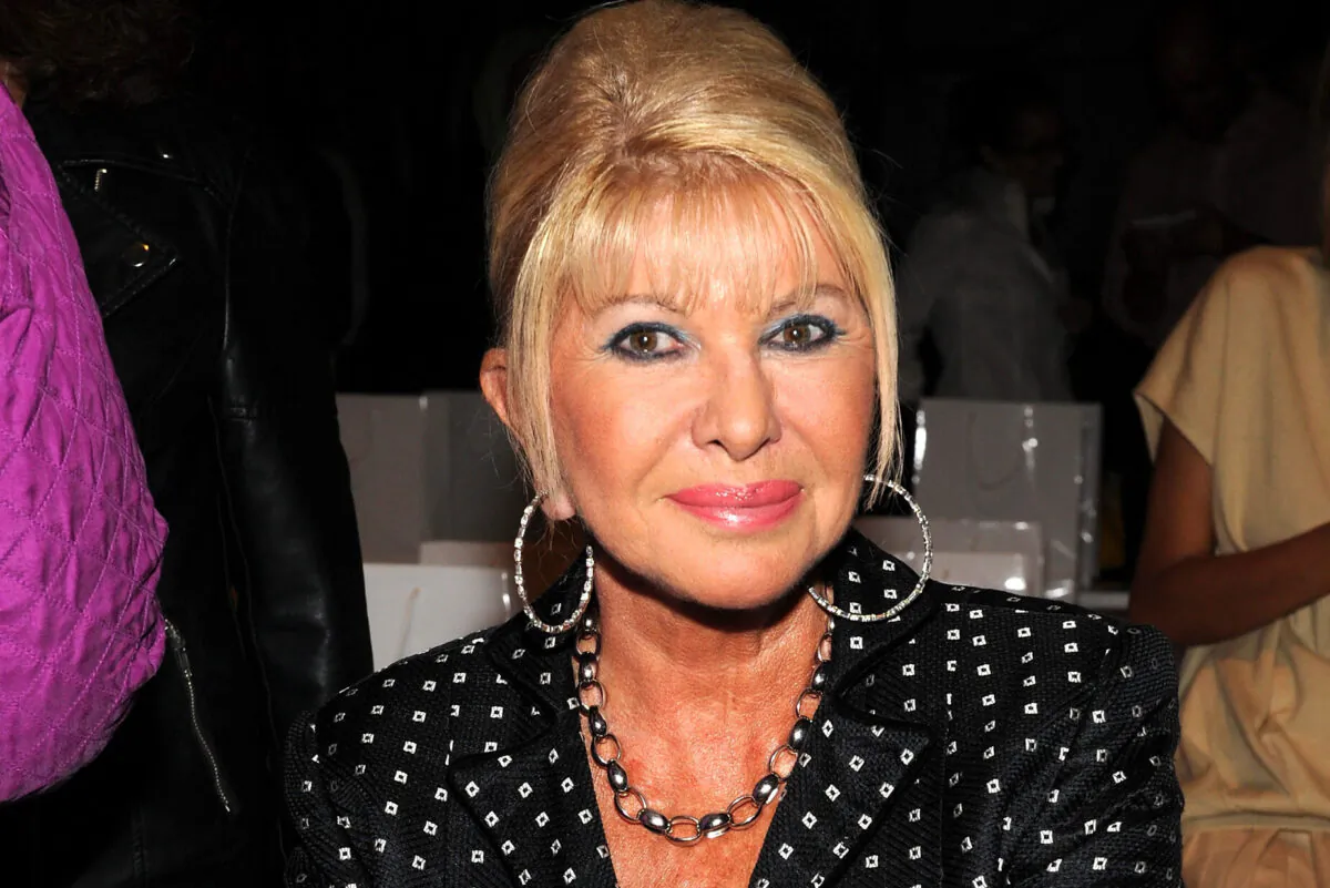 Ivana Trump attends the Zang Toi fashion show during Mercedes-Benz Fashion Week Spring 2015 at The Salon at Lincoln Center in New York on Sept. 9, 2014. (Craig Barritt/Getty Images for Mercedes-Benz Fashion Week)
