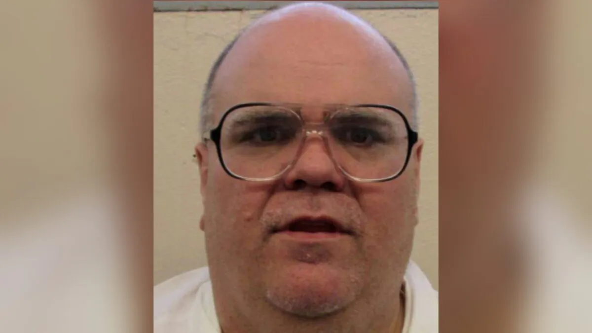 Inmate Alan Eugene Miller in a file photo. (Alabama Department of Corrections via AP)