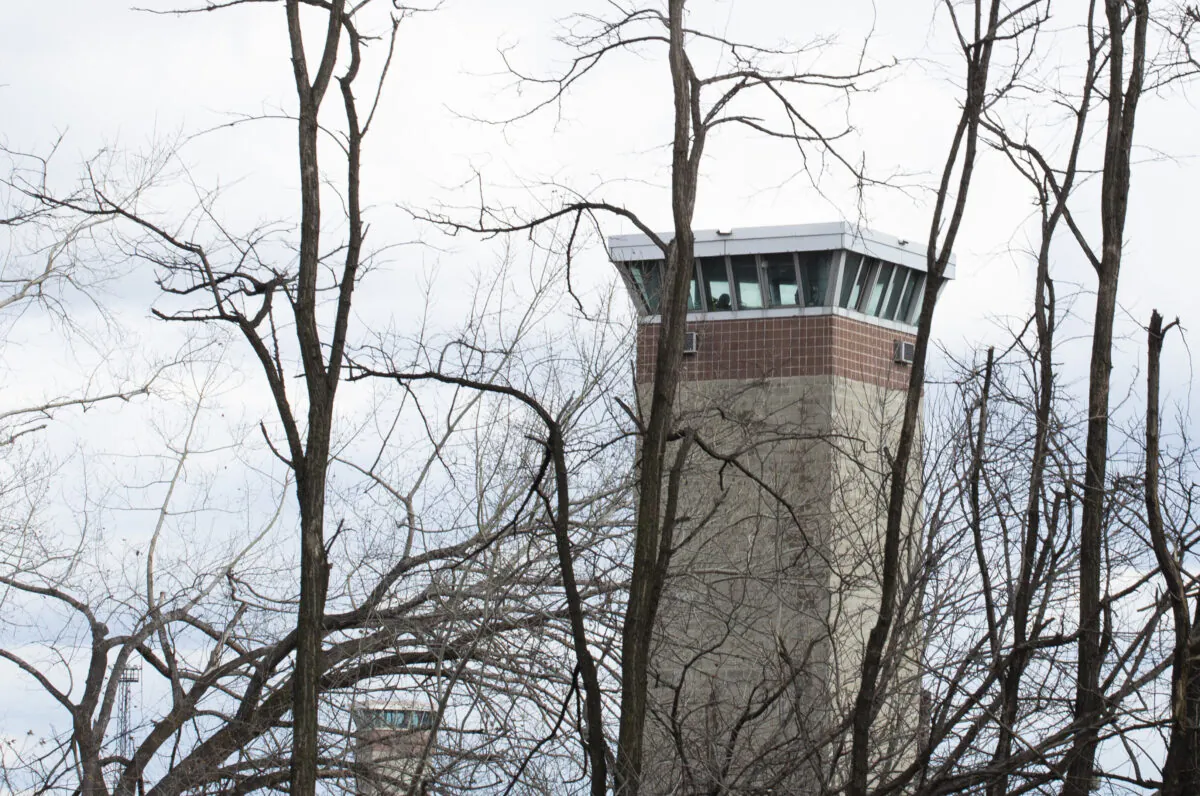 An external view of the Northern State Prison in Newark, New Jersey is seen on Jan. 18, 2021.(Kena Betancur/AFP via Getty Images)