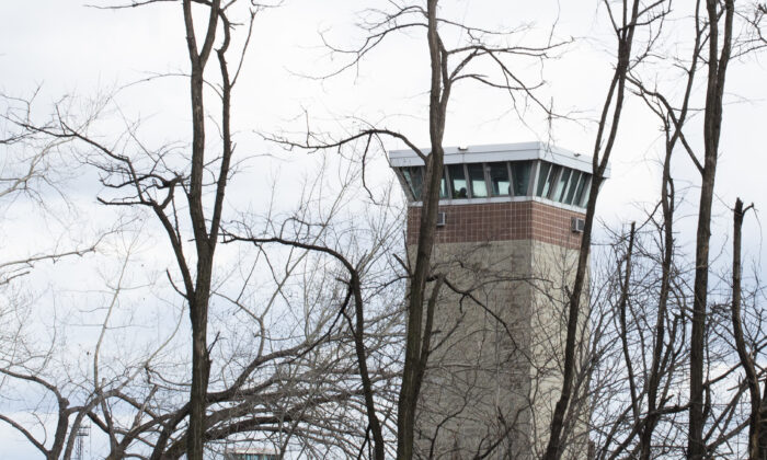 An external view of Northern State Prison in Newark, N.J., is seen on Jan. 18, 2021.(Kena Betancur/AFP via Getty Images)