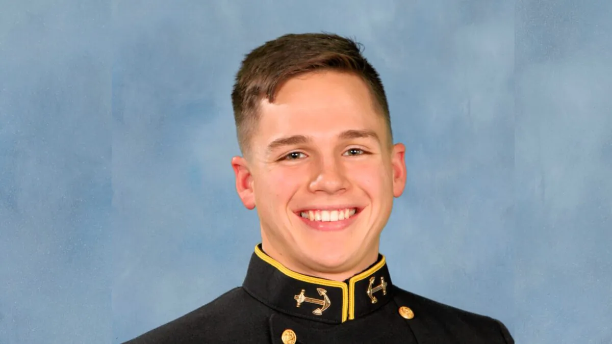Midshipman 2nd Class Luke Gabriel Bird of New Braunfels, Texas, in a file photo. (U.S. Navy via AP)