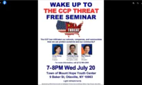 Organizers of Event in NY State Receive Death Threat From ‘CCP Representative’