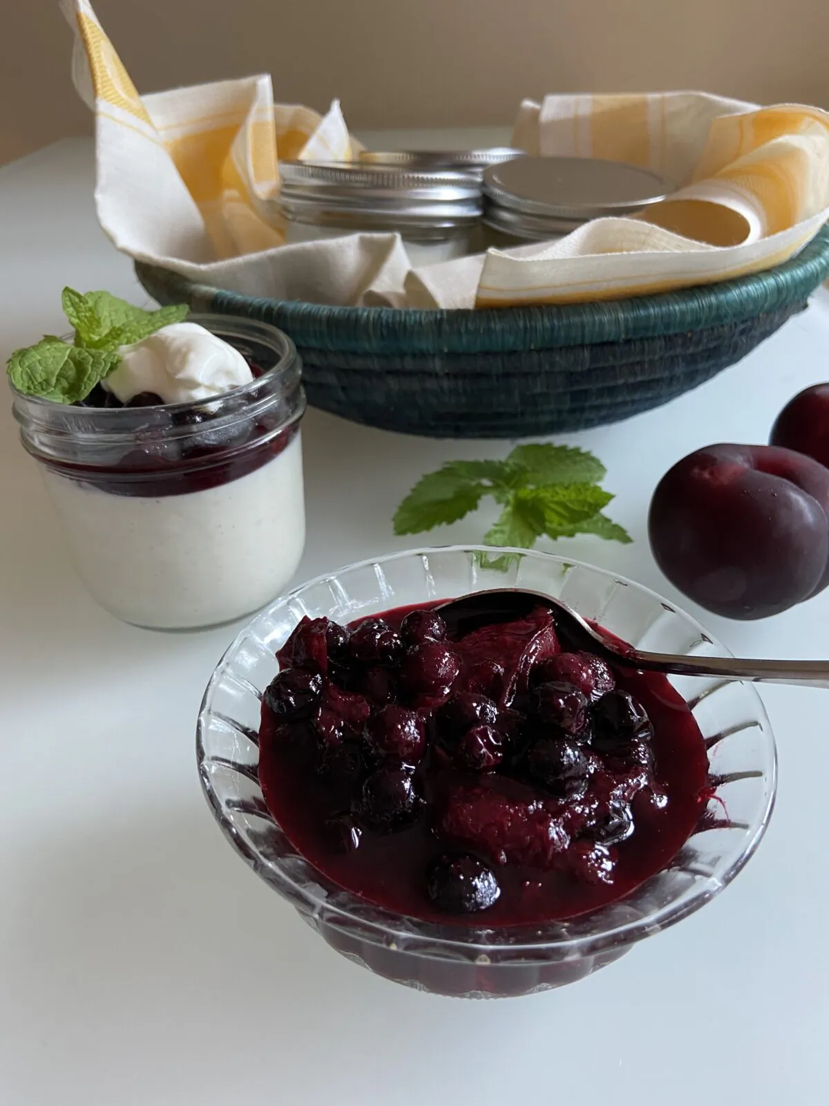 Panna cotta is a light and creamy, Italian-inspired summer favorite. (JeanMarie Brownson/TNS)