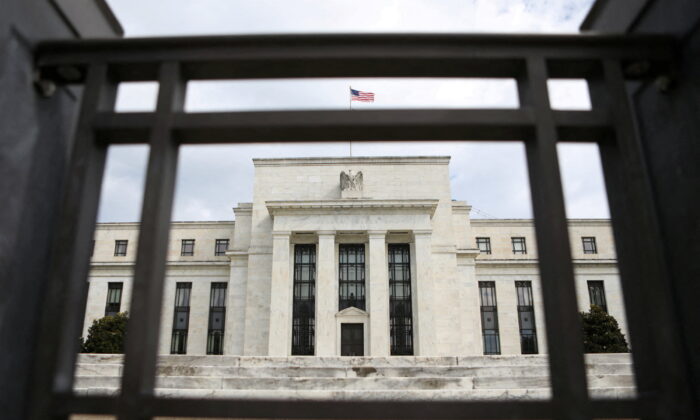 The Federal Reserve building in Washington on Aug. 22, 2018. (Chris Wattie/Reuters) 