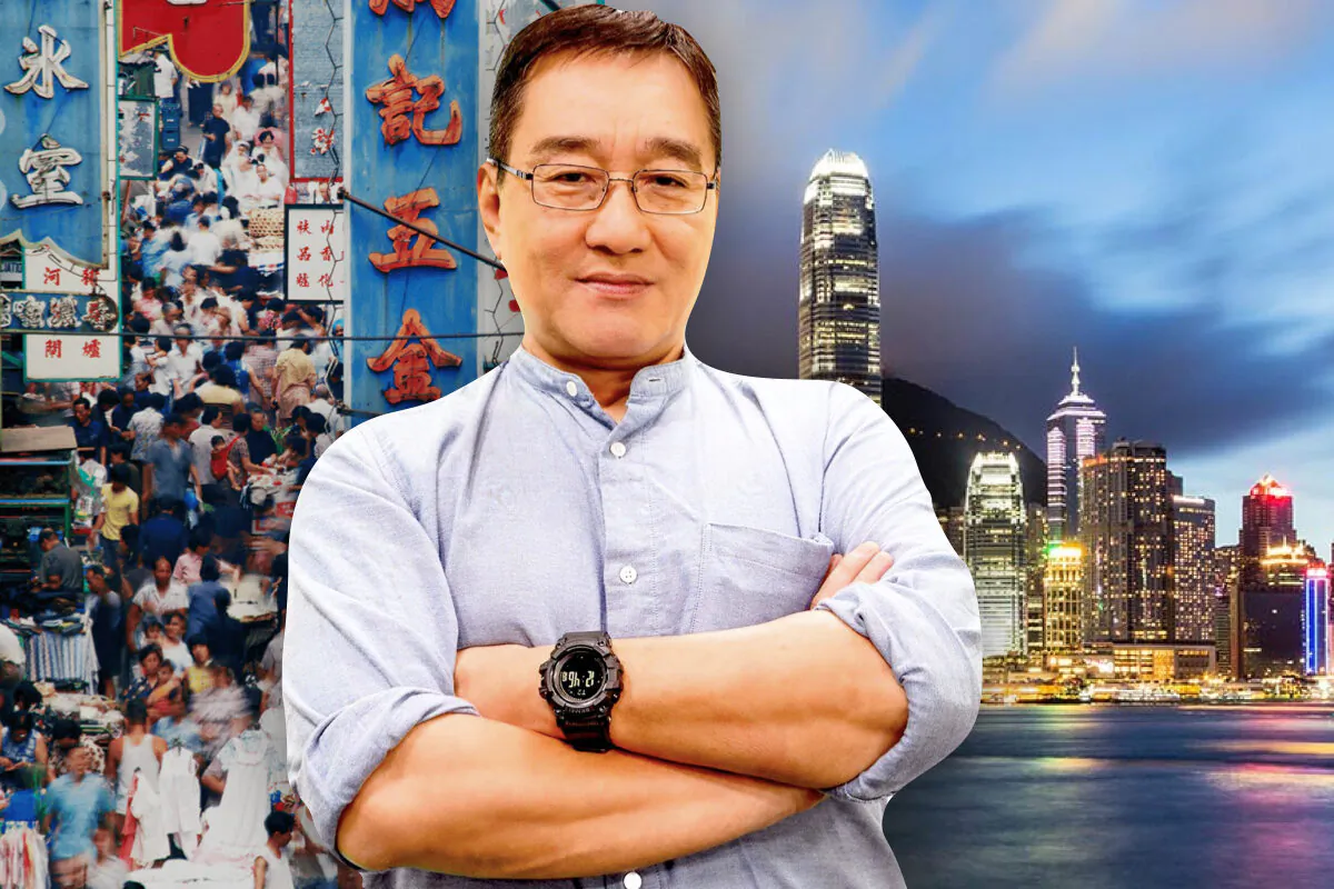 Epoch Times writer Shi Shan talks about the role of Hong Kong in modern China and human history. He believes that its culture has yet to be fully explored. July 2022. (The Epoch Times)