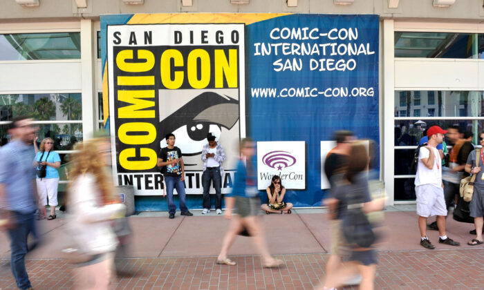 San Diego prepares for 2012 Comic-Con at the San Diego Convention Center in San Diego, Calif. on July 11, 2012 (Jerod Harris/Getty Images)