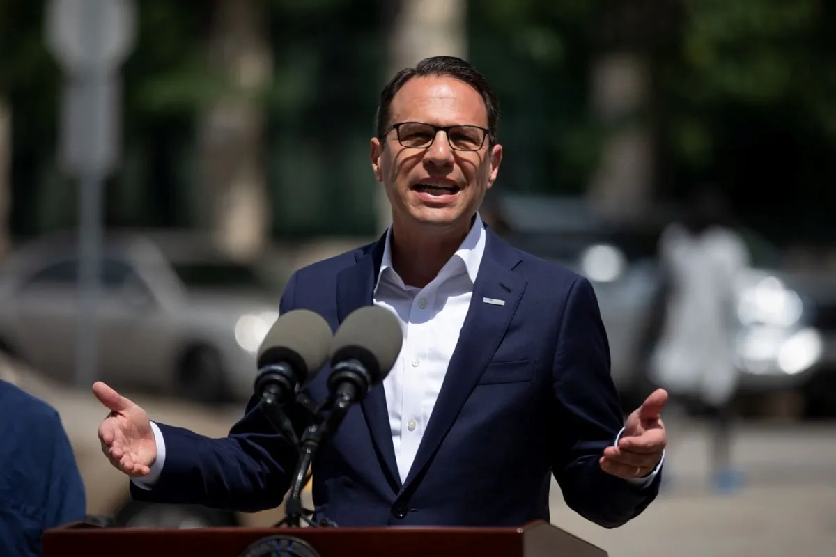 Following the U.S. Supreme Court decision to overturn Roe v. Wade, Attorney General Josh Shapiro spoke in Pittsburgh about his office's continued commitment to protect abortion access for women, on July 14, 2022. (Commonwealth Media Service)