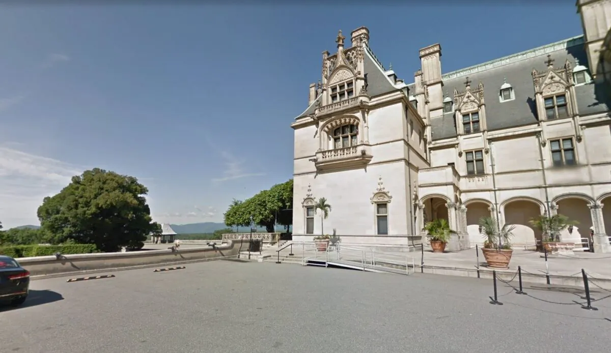 The Biltmore Estate in North Carolina in May 2017. (Google Maps/Screenshot via The Epoch Times)