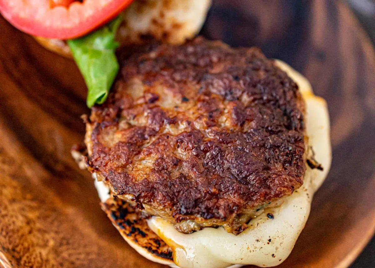 Jerk Shrimp Burger (Kari Heron of Chef and Steward for The Daily Meal)