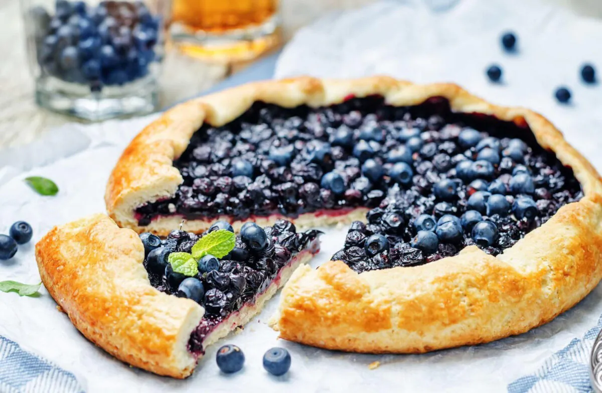 Blueberry Crostata. (Courtesy of Tribune Content Agency)