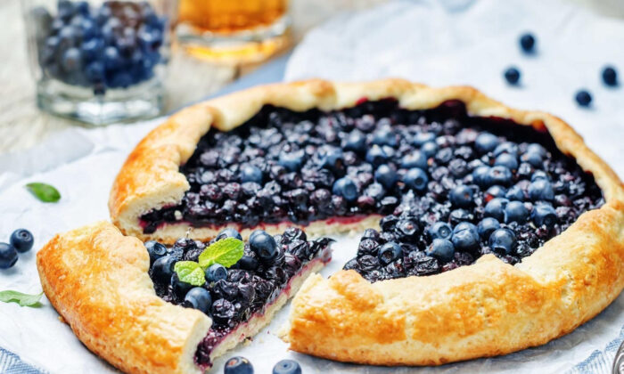 Blueberry Crostata