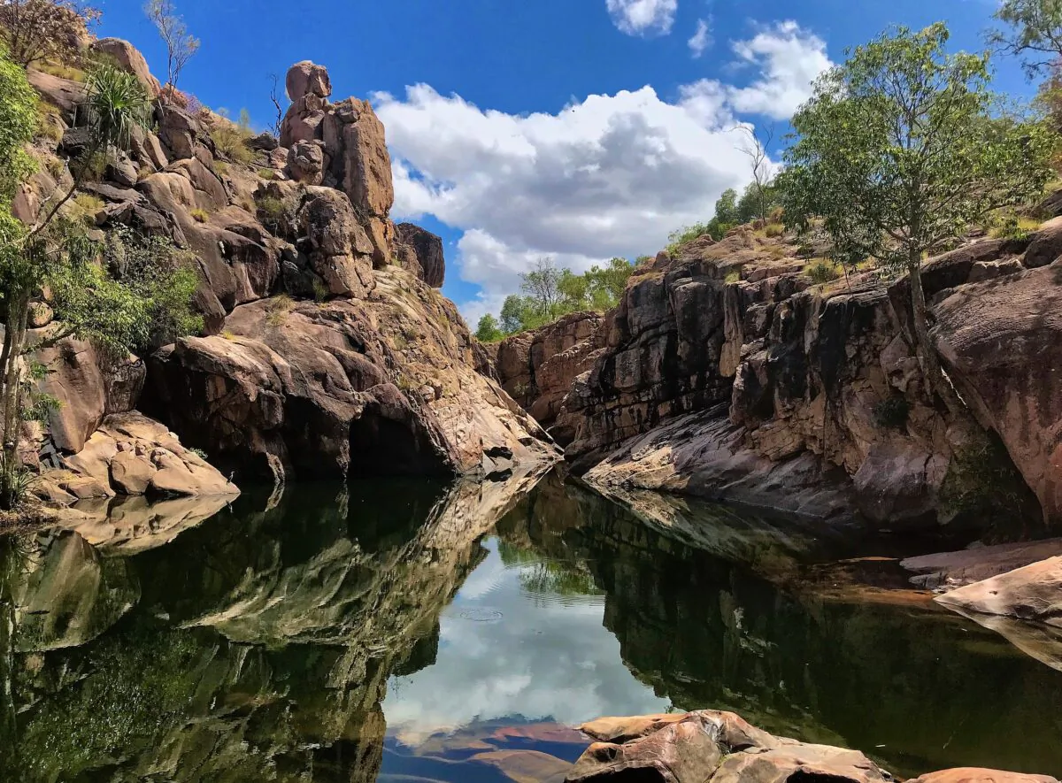 Gunlom Waterfall Creek area in Kakadu National Park on Oct. 7, 2017. (Wikimedia)