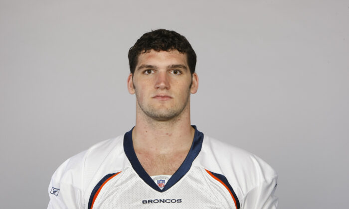 In this photo provided by the NFL, Paul Duncan of the Denver Broncos poses for his 2010 NFL headshot circa 2010 in Englewood, Colorado.  (NFL via Getty Images)