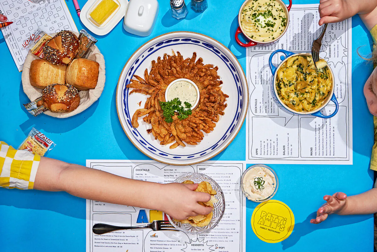 Staples of the Midwest family restaurant, from the bread basket to the mashed potatoes, are reimagined at Patti Ann's. (Noah Fecks)