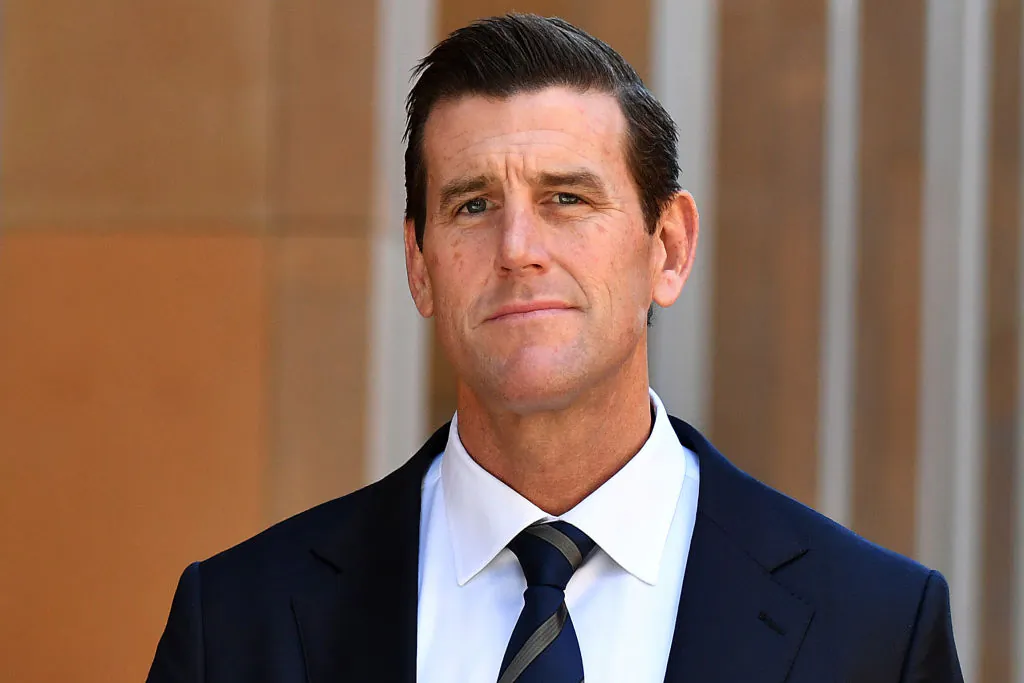 Ben Roberts-Smith departs the Federal Court of Australia in Sydney on June 9, 2021. (Sam Mooy/Getty Images)