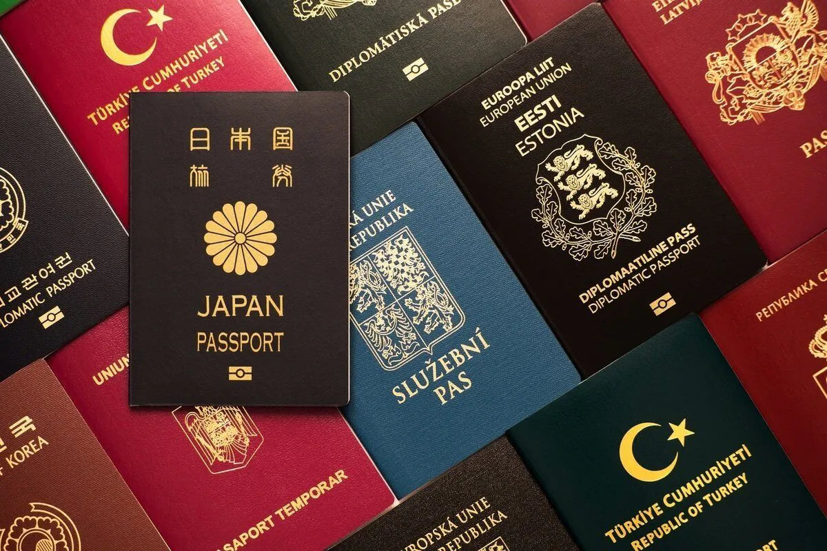 Three democratic Asian countries—Japan, Singapore, and South Korea—secured the top three spots among the world’s most powerful travel documents. Japan came in first place with hassle-free access to 193 countries, followed by Singapore and South Korea with 192 available destinations. (ShutterStock)