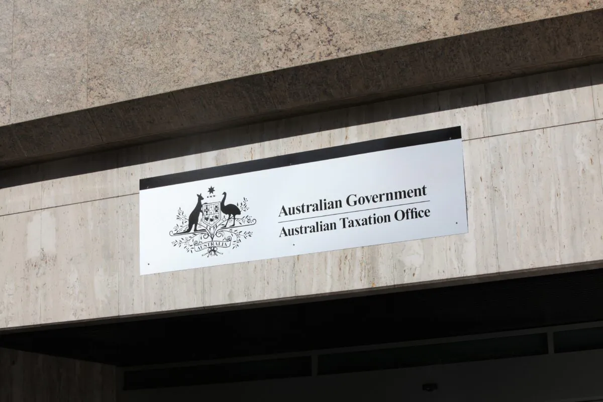 The exterior of the Australian Government Taxation Office in Sydney, Australia, on May 28, 2012. (AAP Image/April Fonti)