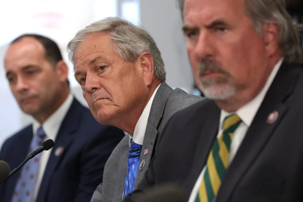 Rep. Ralph Norman (R-S.C.) listens during a hearing at the Heritage Foundation in Washington, on June 21, 2022. (Alex Wong/Getty Images)