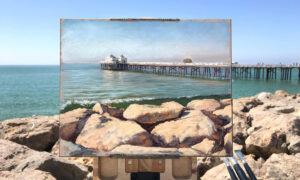 Plein-Air Artist Paints Scenes That Perfectly Match His Open-Air Surrounds: Surfs, Meadows, Mountains, and More