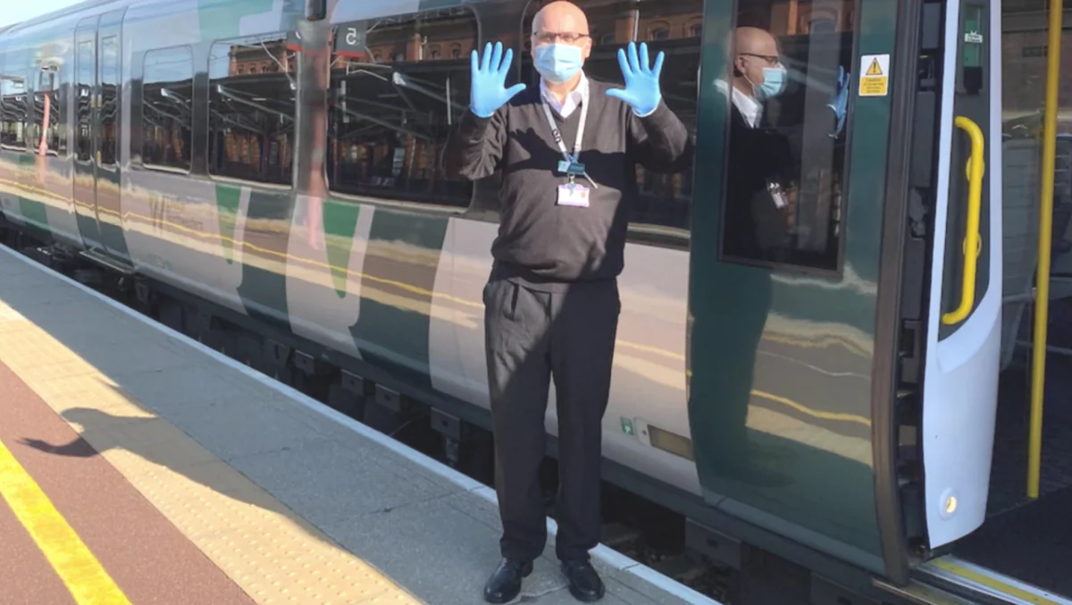 Simon Isherwood, who won his case against West Midlands Trains for unfair dismissal, in an undated file photo. (Courtesy of The Free Speech Union)