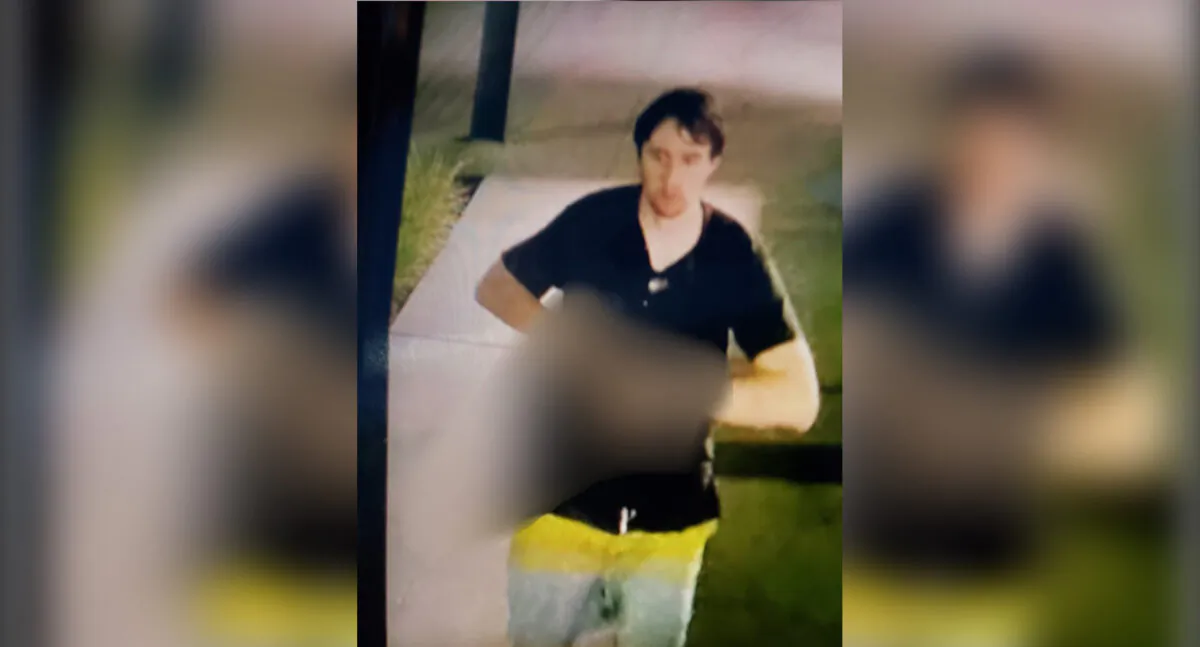 A suspect is shown in this undated police handout photo taken from video surveillance. (The Canadian Press/HO - RCMP)