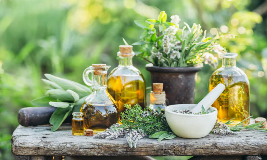 Herbs provide a natural way to relieve stress. (Valentina_G/Shutterstock)