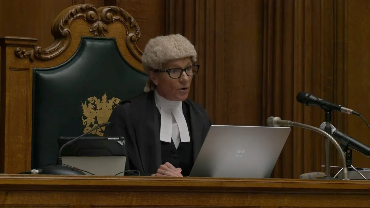 Judge Sarah Munro QC made legal history as she sentenced 25-year-old Ben Oliver to life imprisonment with a minimum term of 10 years and eight months, in the first televised sentencing at the Old Bailey. 

(PA, High Court)