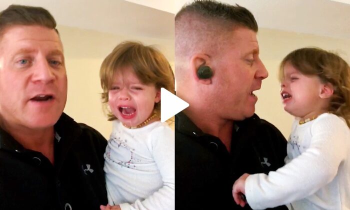 Smart Dad Turns Off Daughter's Tantrum in Less Than Two Minutes